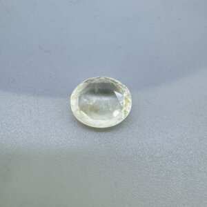 8.44 Carat/ 9.36 Ratti Natural Yellow Sapphire/ Pukhraj Gemstone