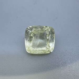 9.45 Carat/ 10.48 Ratti Natural Yellow Sapphire/ Pukhraj Gemstone