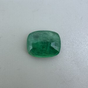 7.13 Carat/ 7.91 Ratti Natural Zambian Emerald/ Panna Gemstone