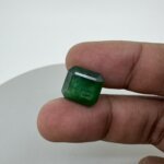 7.76 Carat/ 8.61 Ratti Natural Zambian Emerald/ Panna Gemstone