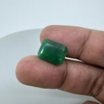 7.45 Carat/ 8.26 Ratti Natural Zambian Emerald/ Panna Gemstone