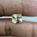 5.55 Carat/ 6.16 Ratti Natural Yellow Sapphire/ Pukhraj Gemstone