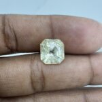 6.39 Carat/ 7.09 Ratti Natural Yellow Sapphire/ Pukhraj Gemstone