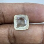 9.06 Carat/ 10.05 Ratti Natural Yellow Sapphire/ Pukhraj Gemstone