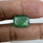 7.59 Carat/ 8.42 Ratti Natural Zambian Emerald/ Panna Gemstone