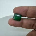 7.14 Carat/ 7.92 Ratti Natural Zambian Emerald/ Panna Gemstone