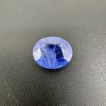 6.49 Carat/ 7.20 Ratti Natural Blue Sapphire (Neelam) Gemstone