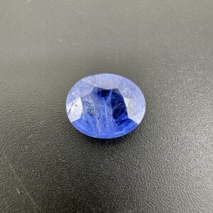 6.49 Carat/ 7.20 Ratti Natural Blue Sapphire (Neelam) Gemstone