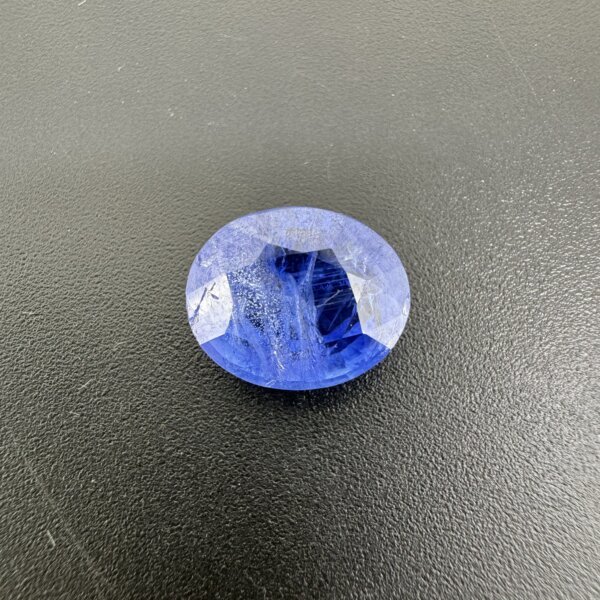 6.49 Carat/ 7.20 Ratti Natural Blue Sapphire (Neelam) Gemstone