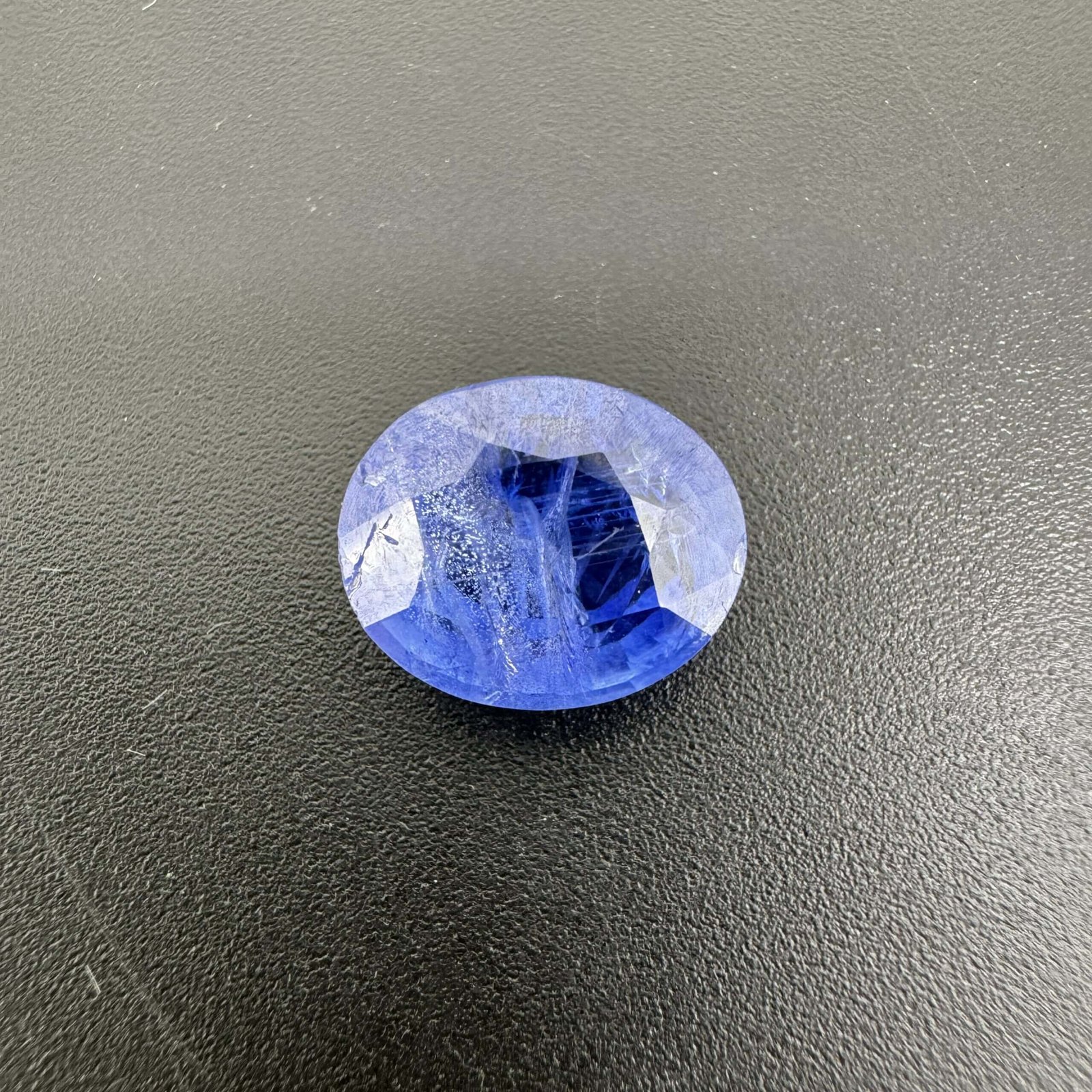 6.49 Carat/ 7.20 Ratti Natural Blue Sapphire (Neelam) Gemstone