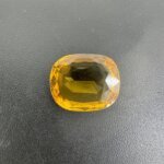 5.49 Carat/ 6.09 Ratti Natural Yellow Sapphire (Pukhraj) Gemstone