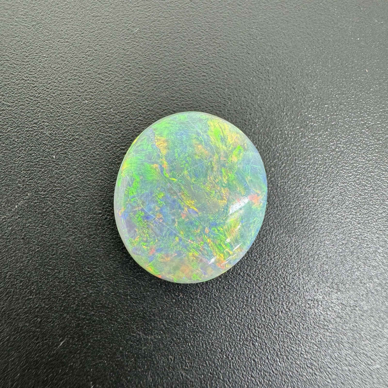 6.81 Carat/ 7.55 Ratti Natural Black Opal Gemstone (Australian)