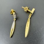 Lab Grown Diamond Drop Earrings in 14K & 18K Gold