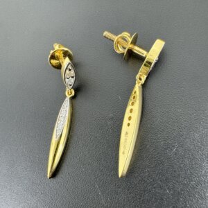Lab Grown Diamond Drop Earrings in 14K & 18K Gold