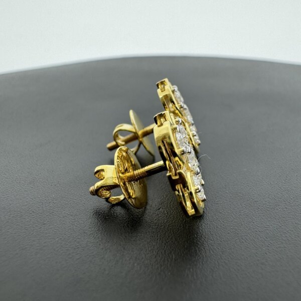 Women’s Lab Grown Diamond Gold Stud Earrings