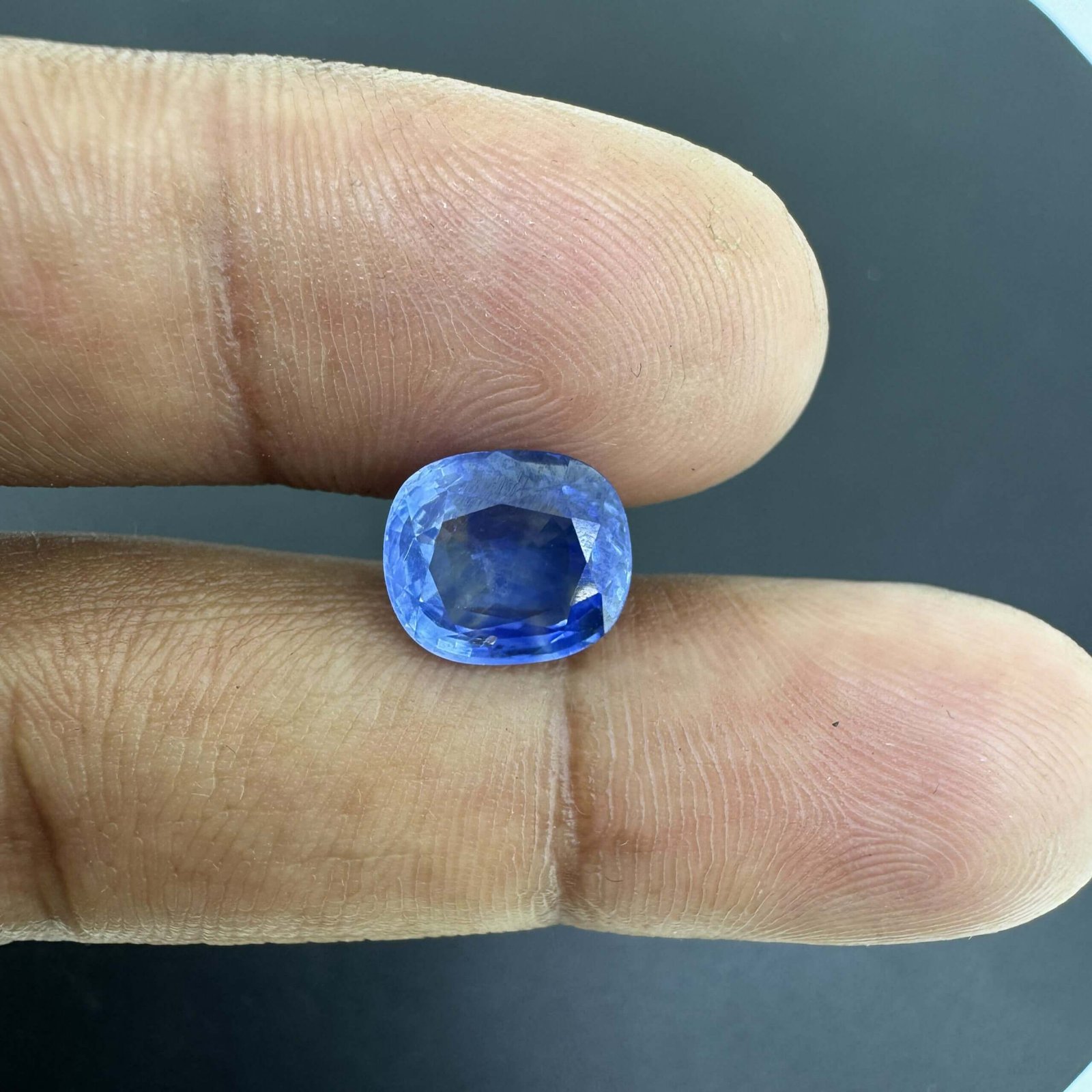 3.86 Carat/ 4.28 Ratti Natural Blue Sapphire (Neelam) Gemstone