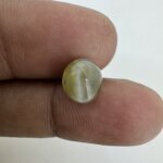 4.28 Carat/ 4.75 Ratti Natural Chrysoberyl Cat's Eye Gemstone