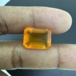 9.65 Carat/ 10.71 Ratti Natural Orange Opal Gemstone (Mexican)