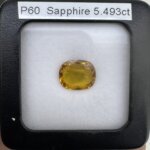 5.49 Carat/ 6.09 Ratti Natural Yellow Sapphire (Pukhraj) Gemstone