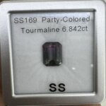 6.84 Carat/ 7.59 Ratti Natural Party Colored Tourmaline Gemstone