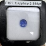 3.86 Carat/ 4.28 Ratti Natural Blue Sapphire (Neelam) Gemstone