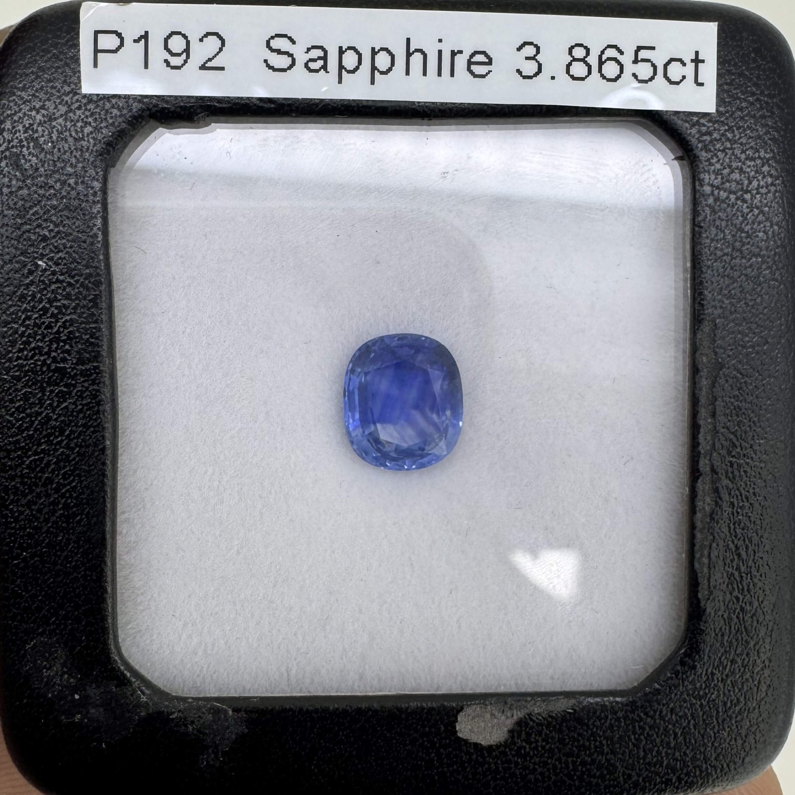 3.86 Carat/ 4.28 Ratti Natural Blue Sapphire (Neelam) Gemstone