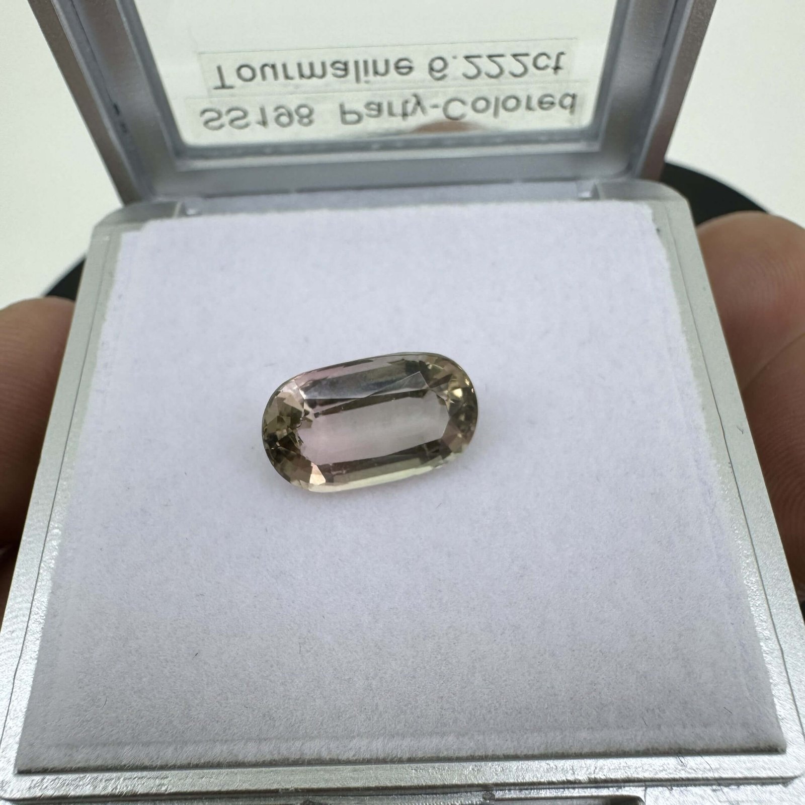 6.22 Carat/ 6.90 Ratti Natural Party Colored Tourmaline Gemstone