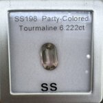 6.22 Carat/ 6.90 Ratti Natural Party Colored Tourmaline Gemstone