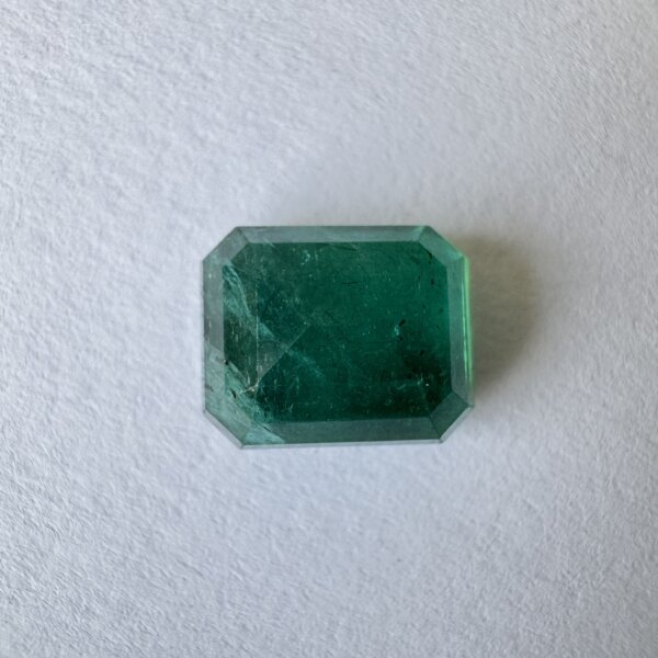 6.00 Carat/ 6.66 Ratti Natural Zambian Emerald/ Panna Gemstone