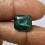 5.30 Carat/ 5.88 Ratti Natural Zambian Emerald/ Panna Gemstone