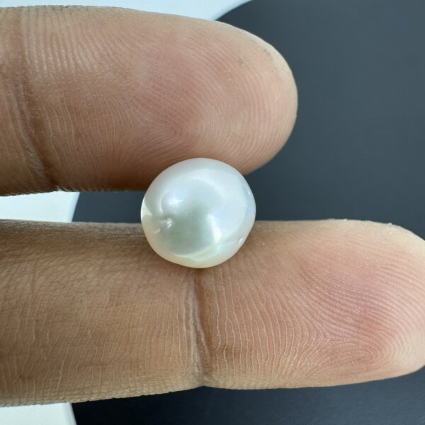 6.41 Carat /7.11 Ratti Natural Venezuela Saltwater Pearl (Moti)