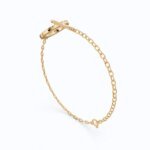 Interlocking Circle Lab Grown Diamond Bracelet in 14K/18K Gold