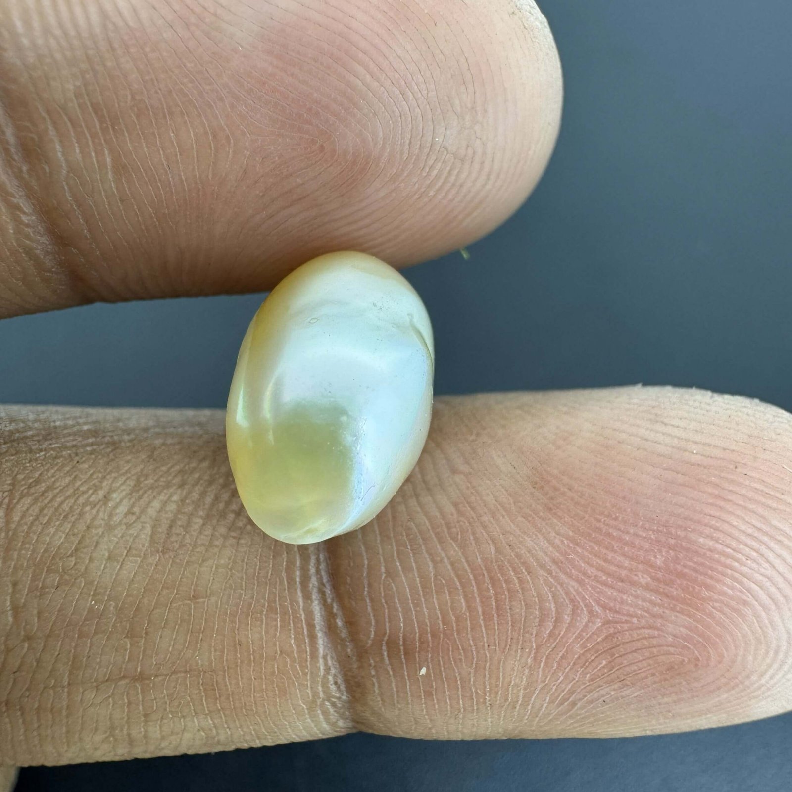 5.71 Carat/ 6.33 Ratti Natural Keshi Saltwater Pearl (Moti)