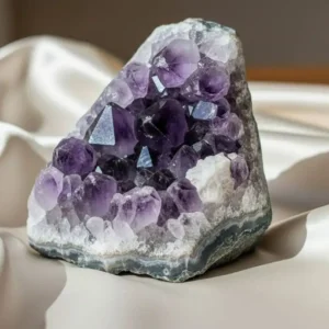 Amethyst Raw Piece featuring a natural unpolished purple crystal with rich texture and vibrant tones.