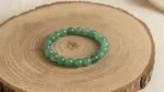 Green Aventurine Bracelet Raw & Tumble Combo for Luck & Prosperity - Image 3