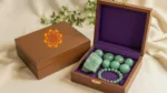 Green Aventurine Bracelet Raw & Tumble Combo for Luck & Prosperity - Image 4