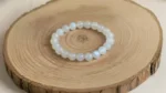Moonstone Bracelet, Raw & Tumble Combo for Emotional Balance & Calm - Image 3
