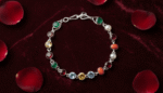 Navratna Gemstone Bracelet for Balance, Protection & Good Fortune - Image 2