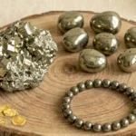 Pyrite Combo Set featuring natural pyrite crystal pieces in a coordinated set for energy, protection, and prosperity.
