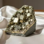 Pyrite Crystal featuring a natural metallic gold-toned stone with a raw, textured surface.