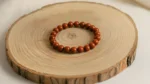 Red Jasper Bracelet, Raw & Tumble Combo for Strength, Stability & Protection - Image 3
