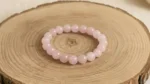 Rose Quartz Bracelet Raw & Tumble Combo for Love & Emotional Balance - Image 3