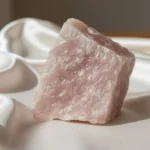 Rose Quartz Crystal featuring a soft pink natural stone with a smooth and soothing appearance.