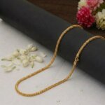 wheat chain necklace braided link design