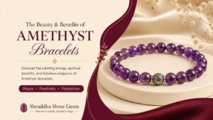 Natural Amethyst Bracelet by Shraddha Shree Gems