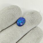 Australian Black Opal Gemstone – Natural Black Opal | SKU: BOP-003 - Image 2