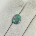 Australian Black Opal Gemstone – Natural Black Opal | SKU: BOP-006 - Image 2