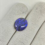 Australian Black Opal Gemstone – Natural Certified Black Opal | SKU: BOP-012 - Image 2