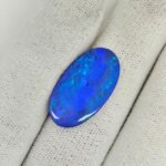Australian Black Opal Gemstone – Natural Certified Black Opal | SKU: BOP-015 - Image 3