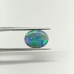 Australian Black Opal Gemstone – Natural Black Opal | SKU: BOP-016 - Image 3